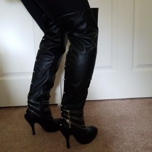 journeys thigh high boots